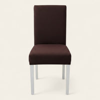 Chair Cover – Herringbone Knit – Espresso