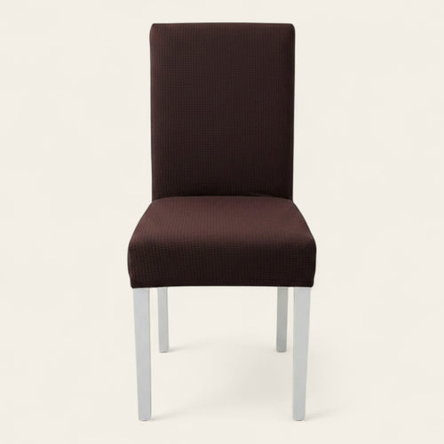 Chair Cover – Herringbone Knit – Espresso