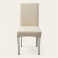 Chair Cover – Herringbone Knit – Ivory Cream