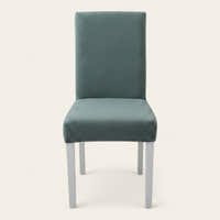 Chair Cover – Herringbone Knit – Teal
