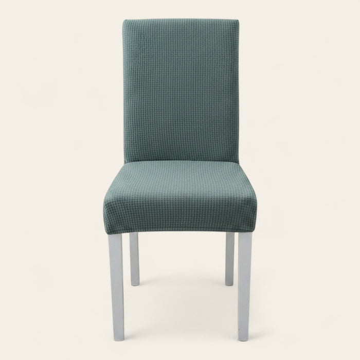 Chair Cover – Herringbone Knit – Teal