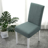 Chair Cover – Herringbone Knit – Teal