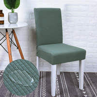 Chair Cover – Herringbone Knit – Teal