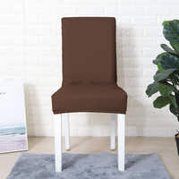 Chair Cover – Leather Look – Espresso