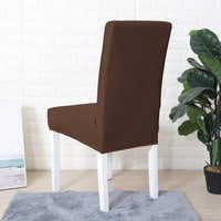 Chair Cover – Leather Look – Espresso