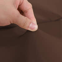 Chair Cover – Leather Look – Espresso