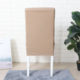 Chair Cover – Leather Look – Caramel