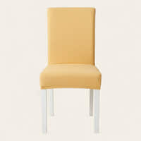 Chair Cover – Leather Look – Honey