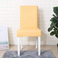 Chair Cover – Leather Look – Honey