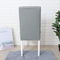Chair Cover – Leather Look – Pearl Grey