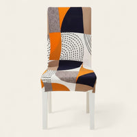 Chair Cover – Mid-Century Collage – Multicolor