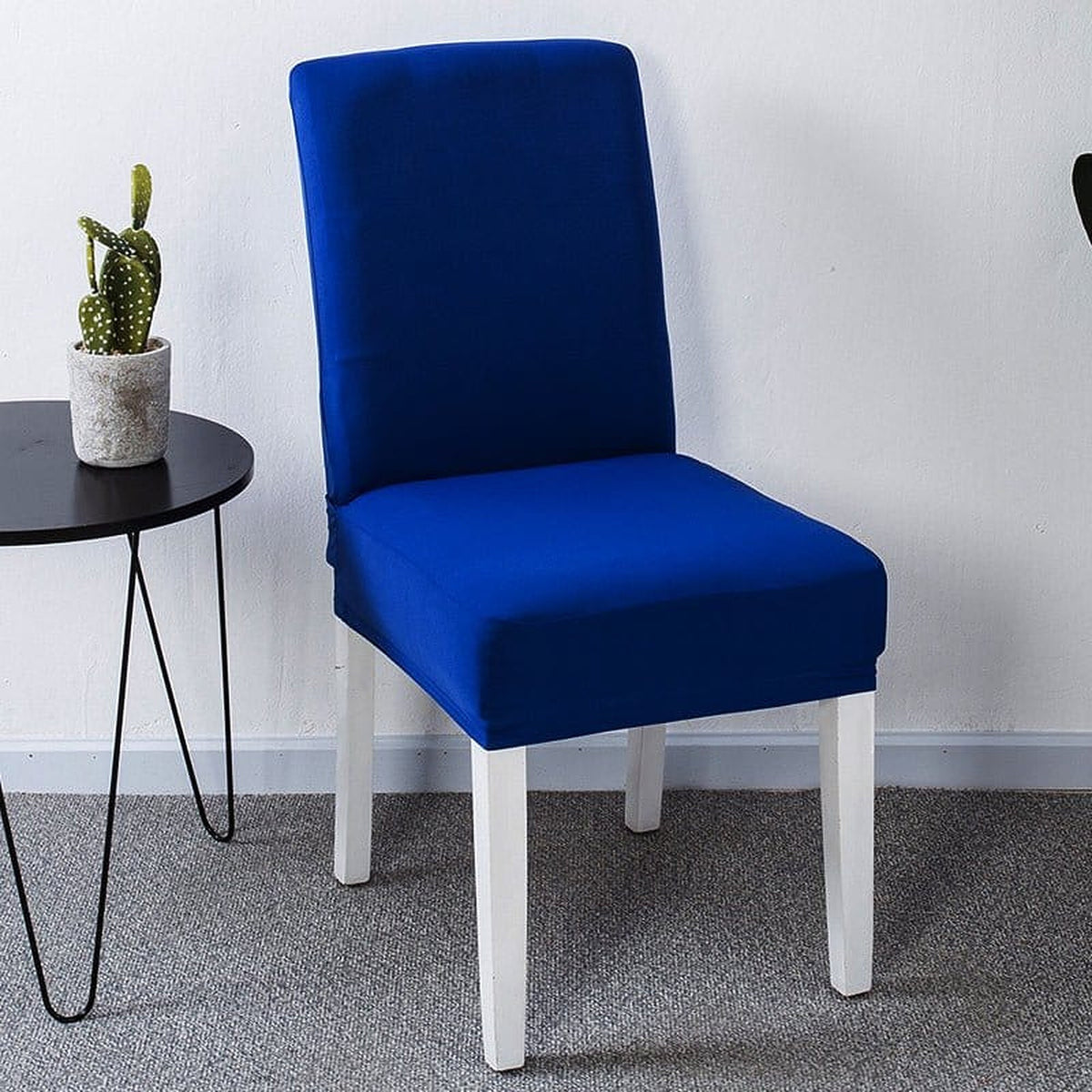 Chair Cover – Plain Stretch – Cobalt