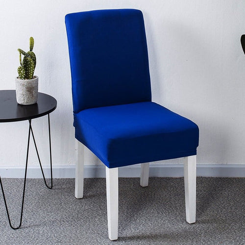 Chair Cover – Plain Stretch – Cobalt