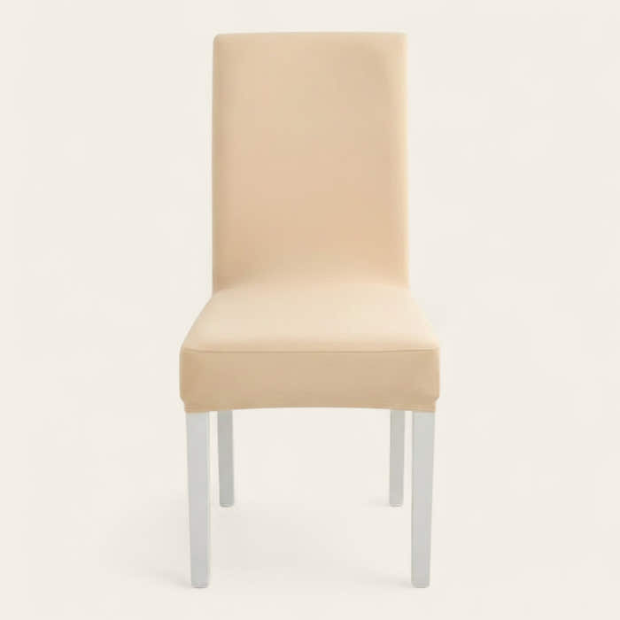 Chair Cover – Plain Stretch – Bouclé Sand