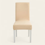 Chair Cover – Plain Stretch – Bouclé Sand