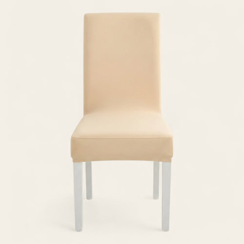 Chair Cover – Plain Stretch – Bouclé Sand