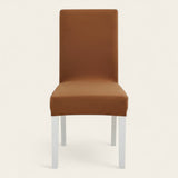 Chair Cover – Plain Stretch – Caramel