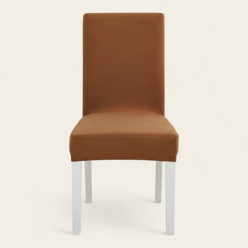Chair Cover – Plain Stretch – Caramel