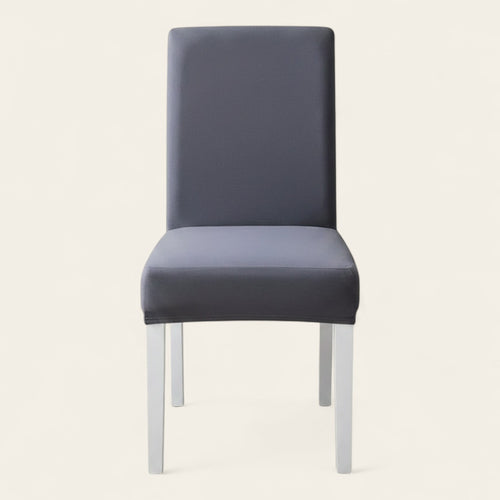 Chair Cover – Plain Stretch – Charcoal