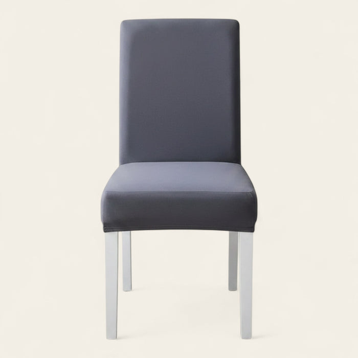 Chair Cover – Plain Stretch – Charcoal