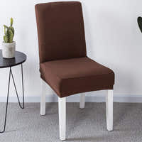 Chair Cover – Plain Stretch – Espresso