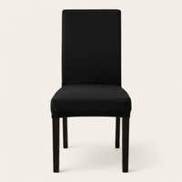 Chair Cover – Plain Stretch – Ink Black