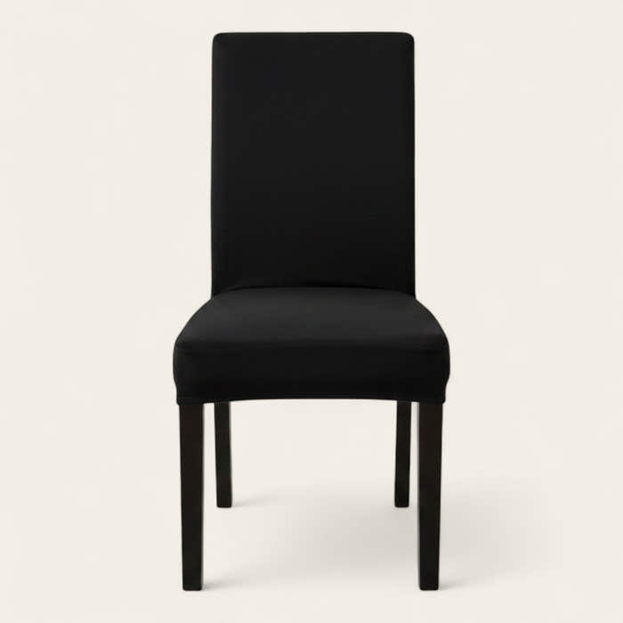 Chair Cover – Plain Stretch – Ink Black
