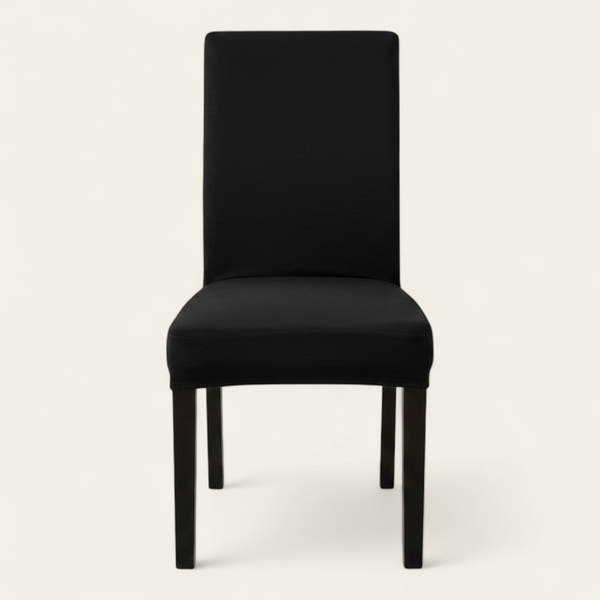 Chair Cover – Plain Stretch – Ink Black