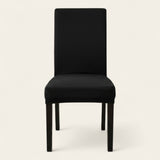 Chair Cover – Plain Stretch – Ink Black