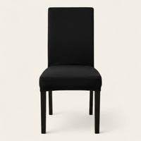Chair Cover – Plain Stretch – Ink Black