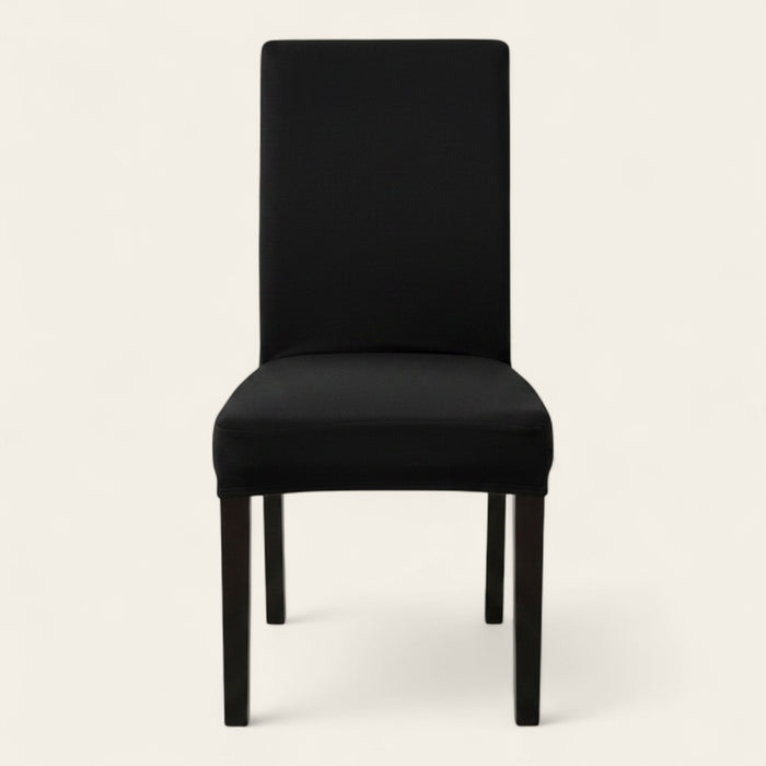 Chair Cover – Plain Stretch – Ink Black