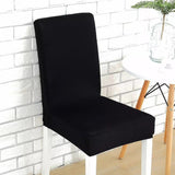 Chair Cover – Plain Stretch – Ink Black