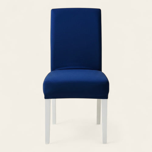 Chair Cover – Plain Stretch – Midnight Navy