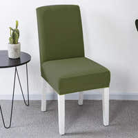 Chair Cover – Plain Stretch – Moss