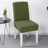 Chair Cover – Plain Stretch – Moss