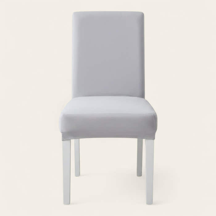 Chair Cover – Plain Stretch – Pearl Grey