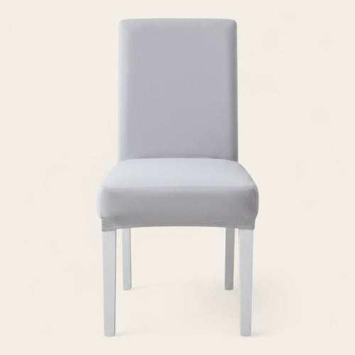 Chair Cover – Plain Stretch – Pearl Grey