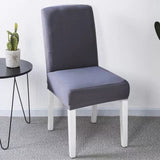 Chair Cover – Plain Stretch – Charcoal
