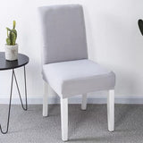 Chair Cover – Plain Stretch – Pearl Grey