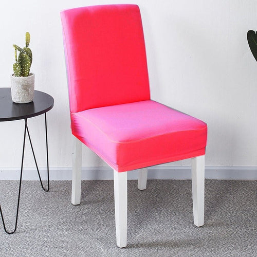 Chair Cover – Plain Stretch – Fuchsia