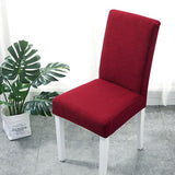 Chair Cover – Herringbone Knit – Bordeaux