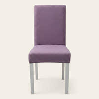 Chair Cover – Velvet Plush – Lavender Mist