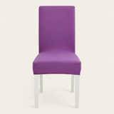 Chair Cover – Velvet Plush – Plum