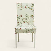 Chair Cover – Wildflower Branch – Ivory Cream
