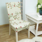 Chair Cover – Wildflower Branch – Ivory Cream
