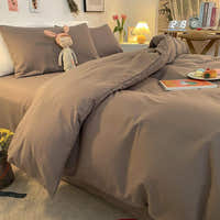 Duvet Cover – Cotton Plain – Warm Stone