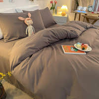 Duvet Cover – Cotton Plain – Warm Stone