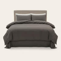 Duvet Cover – Cotton Plain – Charcoal