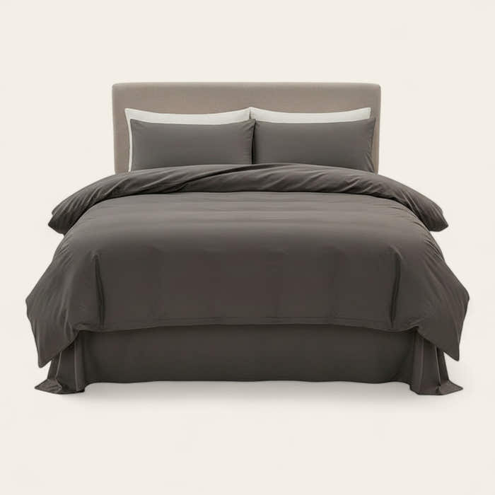 Duvet Cover – Cotton Plain – Charcoal