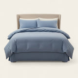 Duvet Cover – Cotton Plain – Lake Blue